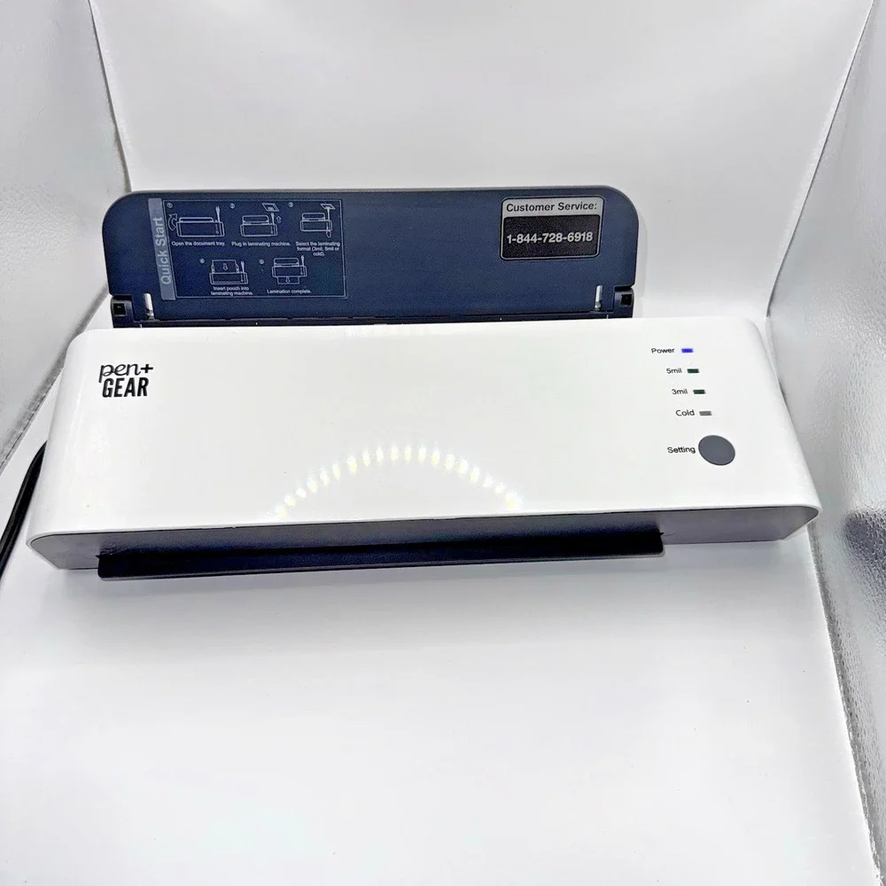 Pen + Gear Letter Size Thermal Laminator Suitable for 3mil, 5mil Fast Cold Pouch